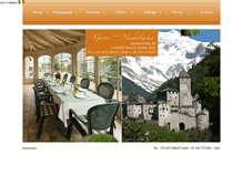 Tablet Screenshot of garni-niederbacher.it